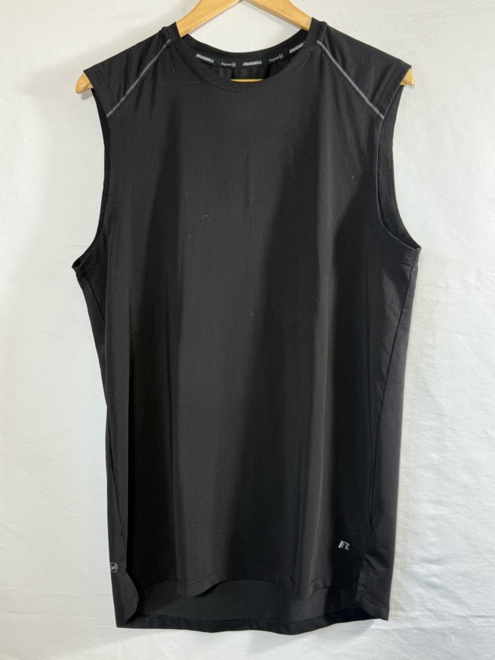 Russell Athletic Black Sleeveless Training Tank